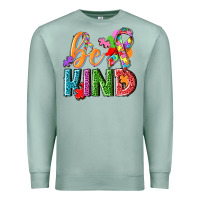 Seafoam autism be kind Premium Sweatshirt - NancyCooperArtShop
