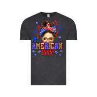 Vintage Black All American babe Vintage Tee - Neo Western