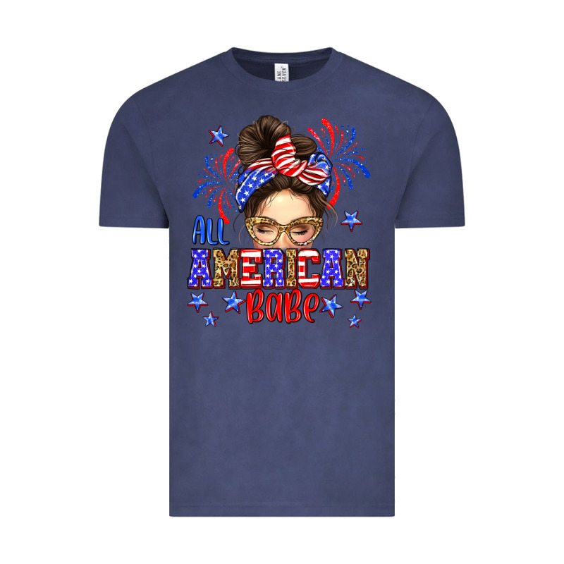 All American Babe Vintage Tee by Neo Western | Teevron