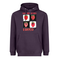 Plum you are berry loved Heavyweight Hoodie - MaliasSmallBusiness
