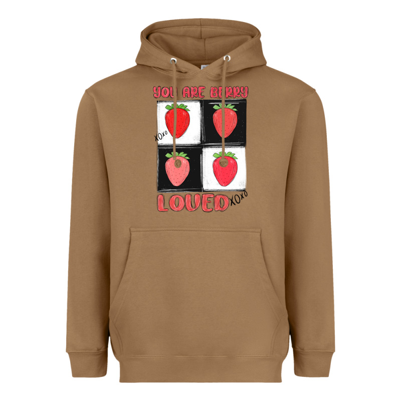 You Are Berry Loved Heavyweight Hoodie by MaliasSmallBusiness | Teevron