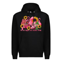 Black in october we wear pink Premium Hoodie - LillyAllenDesigns