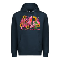 Navy in october we wear pink Premium Hoodie - LillyAllenDesigns