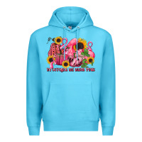 Ocean Blue in october we wear pink Premium Hoodie - LillyAllenDesigns