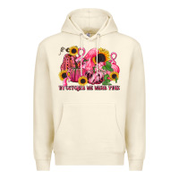 Sandshell in october we wear pink Premium Hoodie - LillyAllenDesigns