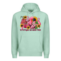 Seafoam in october we wear pink Premium Hoodie - LillyAllenDesigns