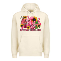 Tofu in october we wear pink Premium Hoodie - LillyAllenDesigns