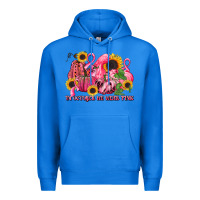 True Royal in october we wear pink Premium Hoodie - LillyAllenDesigns