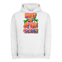 Pigment Lunar Rock Meet me at the ocean Summer Urban Hoodie - NancyCooperArtShop
