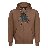 Chestnut Pink Toe Tarantula Zipper Hoodie - LillyAllenDesigns