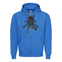 True Royal Pink Toe Tarantula Zipper Hoodie - LillyAllenDesigns
