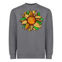 Storm pineapple sunflower Heavyweight Sweatshirt - Zillion Design Studio