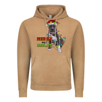 Vintage Camel merry and bright pitbull Vintage Hoodie - RanaPortraitStore