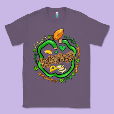 Teacher St Patrick S Day Classic Tee Designed By Artiststas