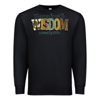 Black she speaks with wisdom proverbs 31 26 Premium Sweatshirt - NancyCooperArtShop