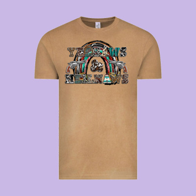 Yeehaws And Heilnaws Vintage Tee Designed By Sublimationcraftshop