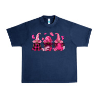 Navy breast cancer afro gnomies Urban Heavy Tee - FaDigitalArtStudio
