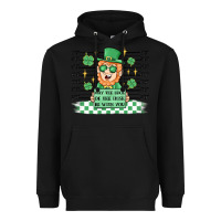 Black may the luck of the irish be with you Heavyweight Hoodie - MaliasSmallBusiness