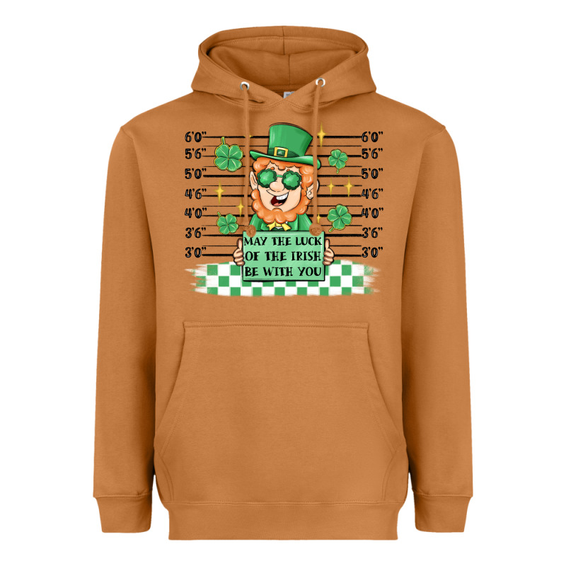 May The Luck Of The Irish Be With You Heavyweight Hoodie by MaliasSmallBusiness | Teevron