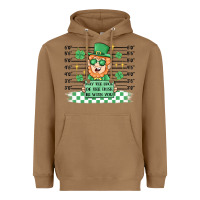 Toasted Coconut may the luck of the irish be with you Heavyweight Hoodie - MaliasSmallBusiness