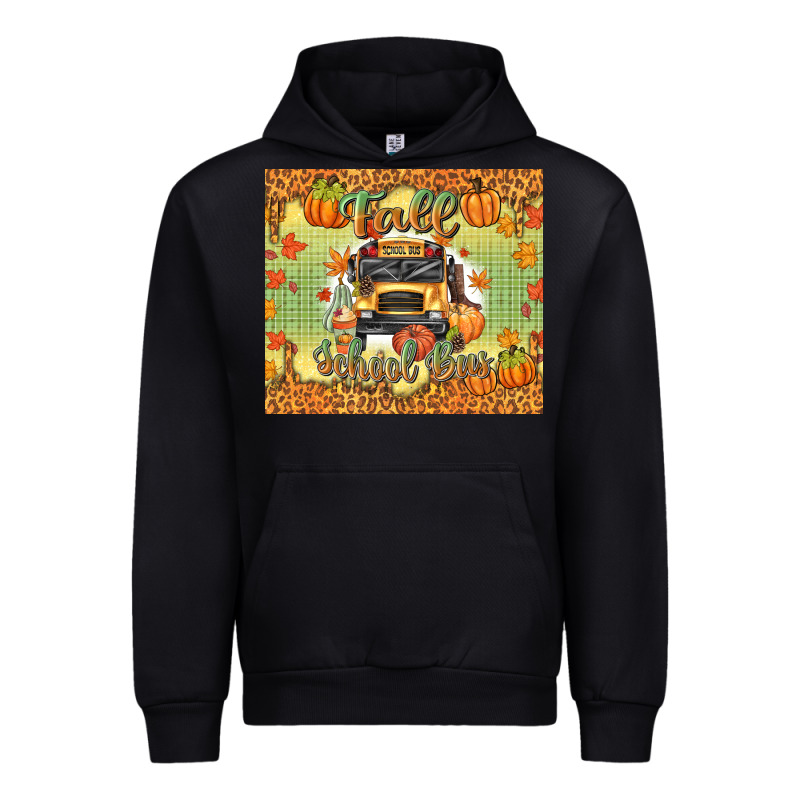 Fall School Bus Urban Hoodie by texasbilliewilder | Teevron