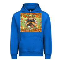 Cobalt fall school bus Urban Hoodie - texasbilliewilder