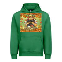Emerald fall school bus Urban Hoodie - texasbilliewilder