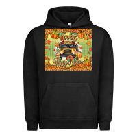 Pigment Black fall school bus Urban Hoodie - texasbilliewilder