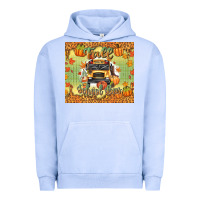 Pigment Grape Ice fall school bus Urban Hoodie - texasbilliewilder