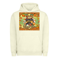 Pigment Pistachio fall school bus Urban Hoodie - texasbilliewilder