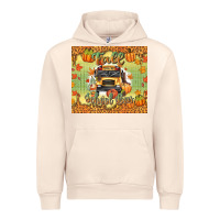 Sandshell fall school bus Urban Hoodie - texasbilliewilder