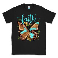 Black faith leopard butterfly Classic Tee - JahusDesignShop