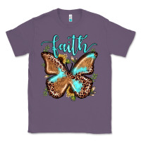 Lavender faith leopard butterfly Classic Tee - JahusDesignShop