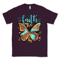 Plum faith leopard butterfly Classic Tee - JahusDesignShop