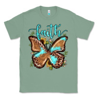 Sage faith leopard butterfly Classic Tee - JahusDesignShop