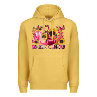 Antique Gold tackle cancer Premium Hoodie - LillyAllenDesigns