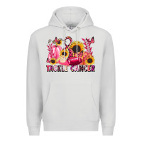 Dove Grey tackle cancer Premium Hoodie - LillyAllenDesigns
