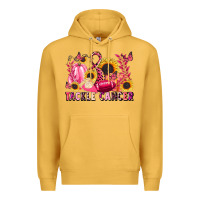 Mustard tackle cancer Premium Hoodie - LillyAllenDesigns