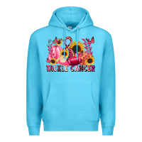 Ocean Blue tackle cancer Premium Hoodie - LillyAllenDesigns