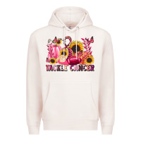 Pale Pink tackle cancer Premium Hoodie - LillyAllenDesigns