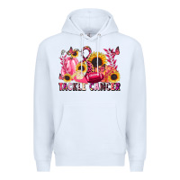 White tackle cancer Premium Hoodie - LillyAllenDesigns