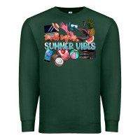 Sports Green small businesses summer vibe Premium Sweatshirt - NancyCooperArtShop
