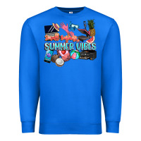 True Royal small businesses summer vibe Premium Sweatshirt - NancyCooperArtShop