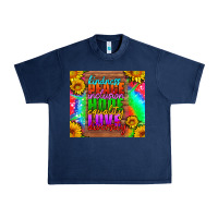 Navy kindness peace inclusion hope equality love diversity Urban Heavy Tee - HRA Design Shop