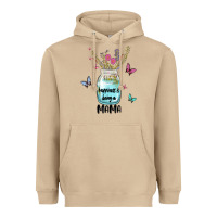 Mushroom mama preview costom name Heavyweight Hoodie - MaliasSmallBusiness