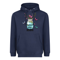 Navy mama preview costom name Heavyweight Hoodie - MaliasSmallBusiness
