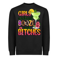 Black girls weekend booze and bitches Heavyweight Sweatshirt - Zillion Design Studio