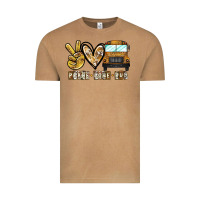 Vintage Camel peace love bus Vintage Tee - CowhideDigitalArt
