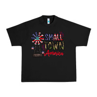 Black small town america Urban Heavy Tee - CowhideDigitalArt