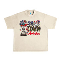 Sandshell small town america Urban Heavy Tee - CowhideDigitalArt